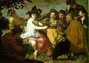 Diego Velazquez The Feast of Bacchus Norge oil painting reproduction
